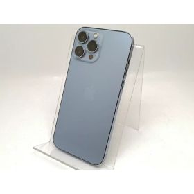 【中古】Apple au 【SIMフリー】 iPhone 13 Pro Max 128GB シエラブルー MLJ73J/A【津田沼】保証期間1週間【ランクC】