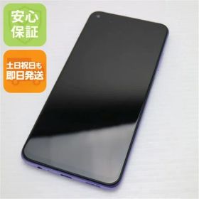 美品 Redmi Note 9T A001XM デイブレイクパープル 白ロム 本体 即日発送 土日祝発送OK あすつく 05000