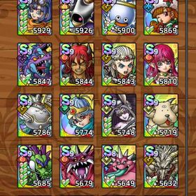 完凸キャラ多数所持！ガルゲオス、エイト、物質キャラなど完凸です | ドラクエタクトのアカウントデータ、RMTの販売・買取一覧