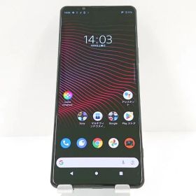 Xperia 1 III SOG03 au フロストブラック 送料無料 本体 c11214