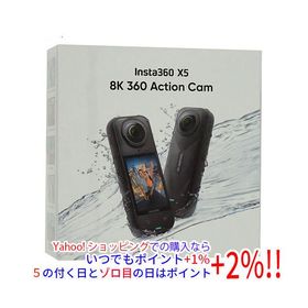 【新品(開封のみ)】 Insta360 360度アクションカメラ Insta360 X5 CINSAAHA-X501