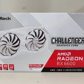 ASRock Radeon RX 6600 Challenger White