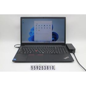 ノートパソコン Lenovo ThinkPad E15 Gen2 Core i5 1135G7 2.4GHz/8GB/256GB(SSD)/15.6W/FHD(1920x1080)/Win11 キー文字消えあり