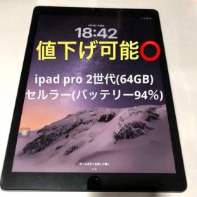 iPad Pro 2世代 64GB スペースグレー