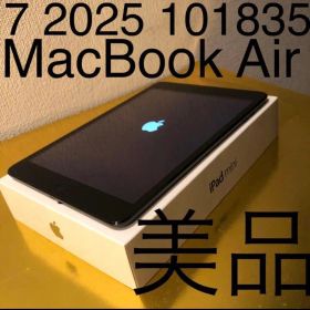 7 2025 101835 美品 iPad mini アイパッドミニ 黒ブラック