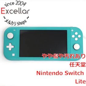 [bn:8] 任天堂 Nintendo Switch Lite(ニンテンドースイッチ ライト) HDH-S-BAZAA ターコイズ 液晶画面いたみ