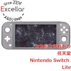 [bn:17] 任天堂 Nintendo Switch Lite(ニンテンドースイッチ ライト) HDH-S-GAZAA グレー 本体のみ いたみ