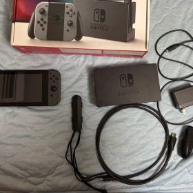 【ジャンク品】Nintendo Switch 本体 グレー 付属品付き