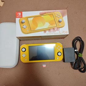 Nintendo switch lite イエロー 美品
