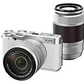 【中古】FUJIFILM ミラーレス一眼 X-A2 ダブルズームレンズキット ホワイト X-A2WH1650II/50230II qqffhab