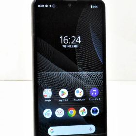 白ロム docomo SIMロック解除済 SONY Xperia Ace II 64GB Android13 ブラック SO-41B 初期化済 【m027538】【中古】【K20250728】