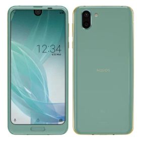 【SIMロック解除済】au AQUOS R2 SHV42 Aquamarine SHARP 当社3ヶ月間保証 中古 イオシス