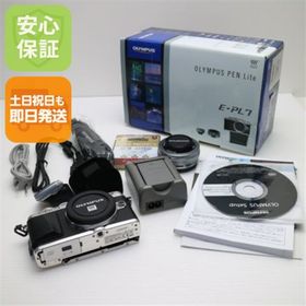 オリンパス(OLYMPUS)の超美品 E-PL7 レンズキット シルバー M000(ミラーレス一眼)