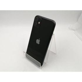 【中古】Apple SoftBank 【SIMロック解除済み】 iPhone 11 128GB ブラック MWM02J/A【千葉】保証期間１週間【ランクC】