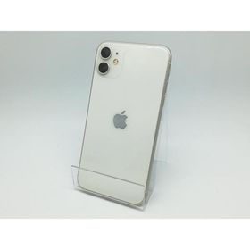 【中古】Apple docomo 【SIMロック解除済み】 iPhone 11 64GB ホワイト MHDC3J/A（後期型番）【柏】保証期間１週間【ランクC】
