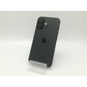【中古】Apple 国内版 【SIMフリー】 iPhone 16 128GB ブラック MYDQ3J/A【福岡天神】保証期間１ヶ月【ランクC】