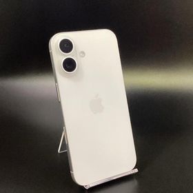 iPhone 16 128GB ホワイト au SIMフリー 白ロム 動作確認済 92%【全額返金保証】【最速発送】