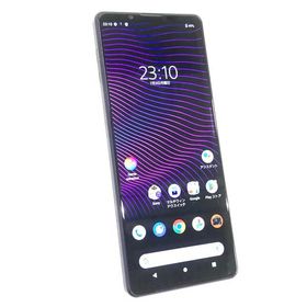 中古 SONY Xperia1 III 256GB フロストパープル SOG03 SIMフリー