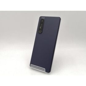 【中古】SONY au 【SIMロック解除済み】 Xperia 1 III フロストパープル 12GB 256GB SOG03【ECセンター】保証期間１ヶ月【ランクB】