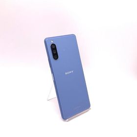 Sony Xperia 10 III 128GB ブルー au SOG04 白ロム 動作確認済【全額返金保証】【最速発送】