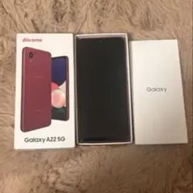 Samsung Galaxy A22 5G 本体 レッド