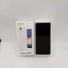 docomo Galaxy A22 5G 本体 ホワイト