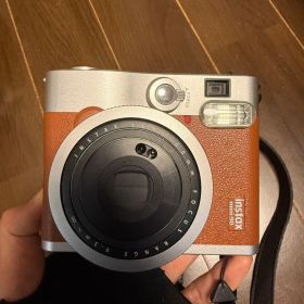 instax mini 90 チェキ ネオクラシック ブラウン カメラ