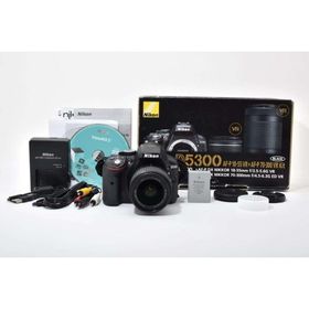 【箱付き】 Nikon ニコン D5300 レンズキット デジタル一眼カメラ(デジタル一眼)