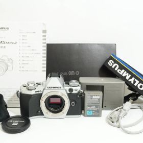 L071912)OLYMPUS オリンパス OM-D E-M5 Mark II ボディ ミラーレス一眼カメラ シルバー