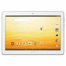 【SIMロック解除済】docomo dtab d-01K Gold Huawei 当社3ヶ月間保証 中古 イオシス