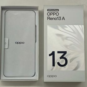 「+2倍ポイント・中古品」OPPO Reno13 A 8GB+128GB UQモバイル [アイスブルー]4941787147013