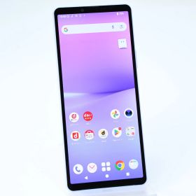 【液晶美品＊電池良好】docomo SIMフリー Xperia 10 V SO-52D ラベンダー