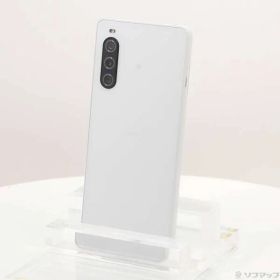 〔中古品〕 Xperia 10 V 128GB ホワイト SOSAY3 Softbank SIMフリー【269】
