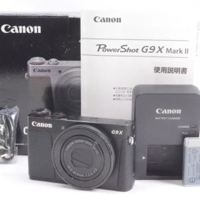 Canon キャノン PowerShot G9 X Mark II ブラック