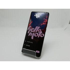 【中古】MOTOROLA SoftBank 【SIMフリー】 motorola edge 50s pro ブラックビューティー 8GB 256GB A402MO【宇田川】保証期間１ヶ月【ランクB】