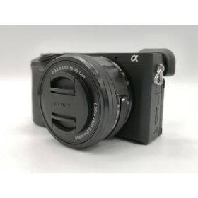 【中古】SONY α6400 ダブルズームレンズキット ILCE-6400Y ブラック【大阪本店】保証期間1ヶ月【ランクA】