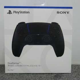 ソニー SONY DualSense ワイヤレスコントローラー CFI-ZCT1J 01 ミッドナイト ブラック 【中古】