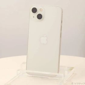 〔中古品〕 iPhone13 128GB スターライト MLND3J／A SIMフリー【262】