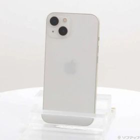 〔中古品〕 iPhone13 128GB スターライト MLND3J／A SIMフリー【258】