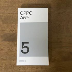 新品未開封 OPPO A5 5G 128g ホワイト