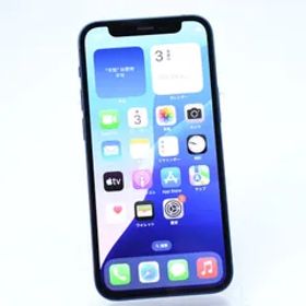 【バッテリー最大容量 100％】 SIMフリー iPhone12 mini 64GB ブルー