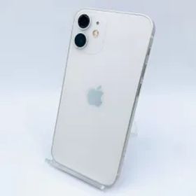 au iPhone12mini 64GB ホワイト MGA63J/A SIMロック解除済み 利用制限〇 動作確認済み
