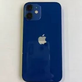美品 iPhone 12 mini 128GB ブルー バッテリー100% MGDP3J/A - 6434