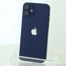 〔中古品〕 iPhone12 mini 128GB ブルー MGDP3J／A SIMフリー【262】