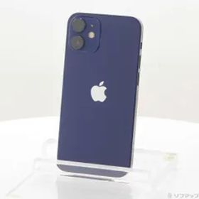 〔中古品〕 iPhone12 mini 128GB ブルー MGDP3J／A SIMフリー【352】