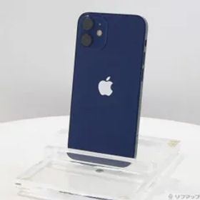 〔中古品〕 iPhone12 mini 128GB ブルー MGDP3J／A SIMフリー【377】
