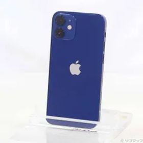 〔中古品〕 iPhone12 mini 128GB ブルー MGDP3J／A SIMフリー【371】