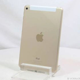 〔中古品〕 iPad mini 4 128GB ゴールド NK782J／A SIMフリー【348】