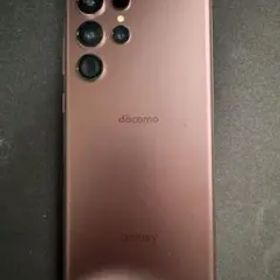 Galaxy S22 Ultra Docomo PITAKAケース付き