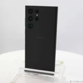 〔中古品〕 Galaxy S22 Ultra 256GB ファントムブラック SC-52C docomo SIMフリー 〔ネットワーク利用制限▲〕【258】